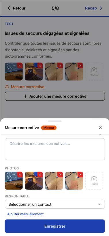 AuditApp — Liste des non-conformités